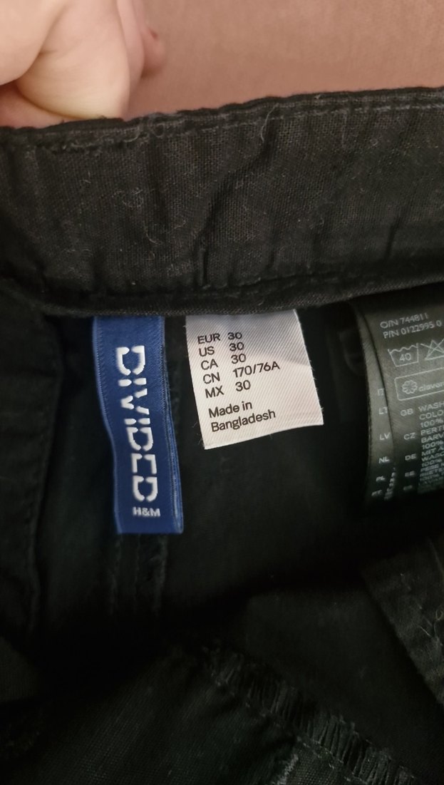 Düğmeli Siyah Erkek Midi Kot Şort - Görsel 2