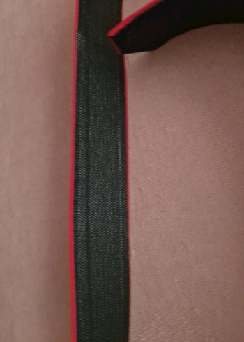 Koyu Kırmızı Deri Tokalı Kadın Kemer - Görsel 4