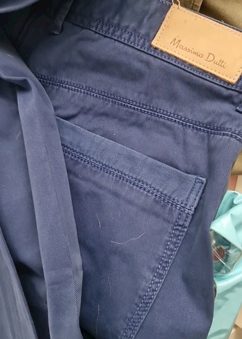 Erkek Mavi Denim Normal Kesim Pantolon - Görsel 4