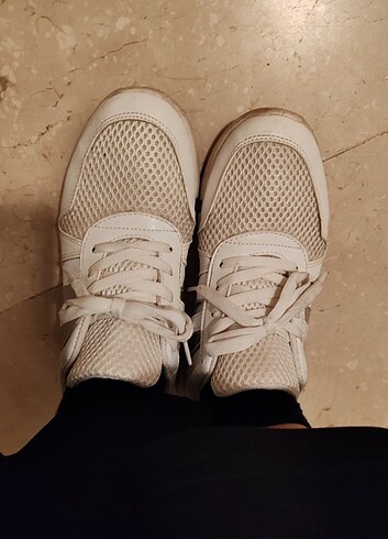 Nike Beyaz spor ayakkabı 
