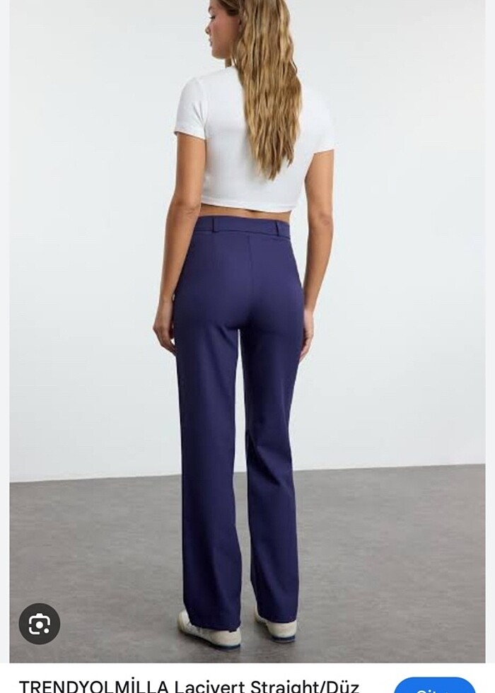 Milla kumaş pantolon. - Görsel 3