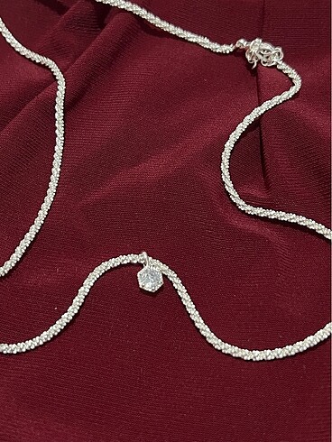 Işıktılı parlak kolye - Görsel 2