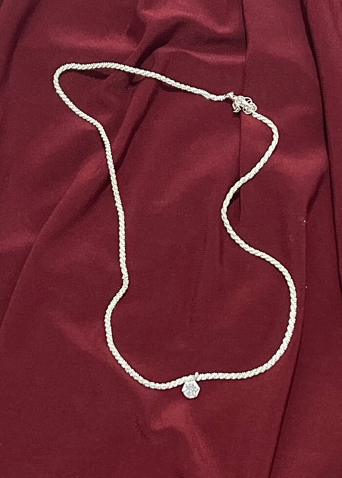 Işıktılı parlak kolye - Görsel 3