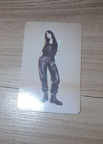 lisa blackpink pc photocard fotokart