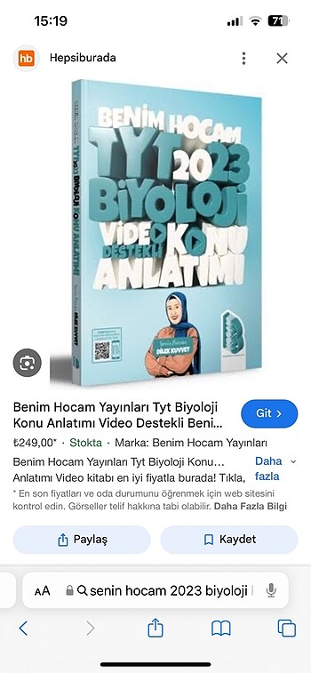 Tyt biyoloji konu anlatım