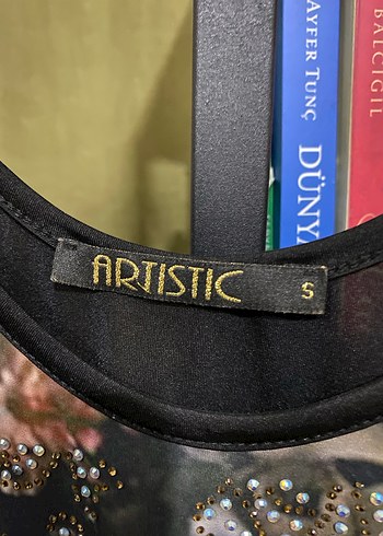 Drapeli Siyah Straplez Mini Bluz - Görsel 9