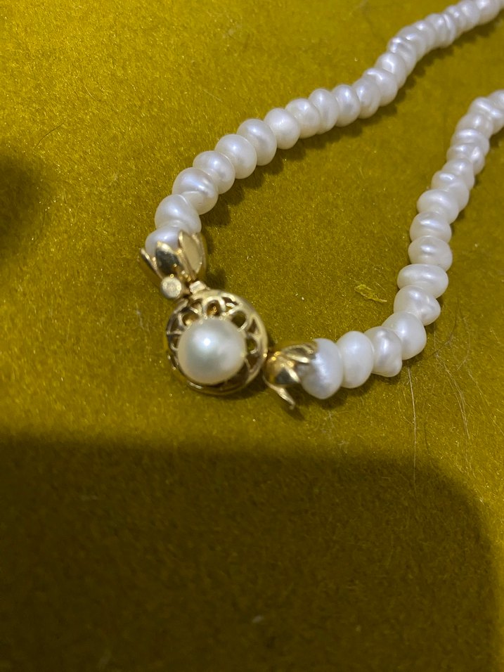 Gerçek Doğal İnci Kolye | Altın Detaylı
Zarif ve Şık - Görsel 3