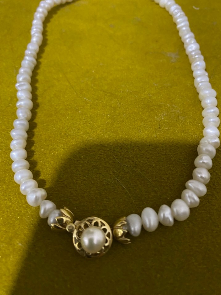 Gerçek Doğal İnci Kolye | Altın Detaylı
Zarif ve Şık - Görsel 5