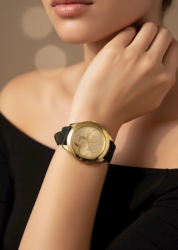 GUESS Klasik Altın Renk Kadın Saati - Görsel 6