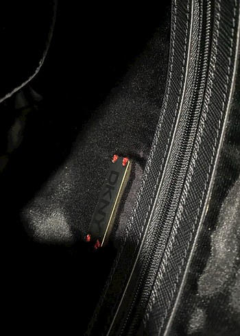 DKNY Siyah Deri Çanta - Görsel 3