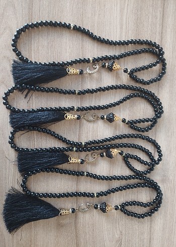 99 lu siyah tesbih - Görsel 11