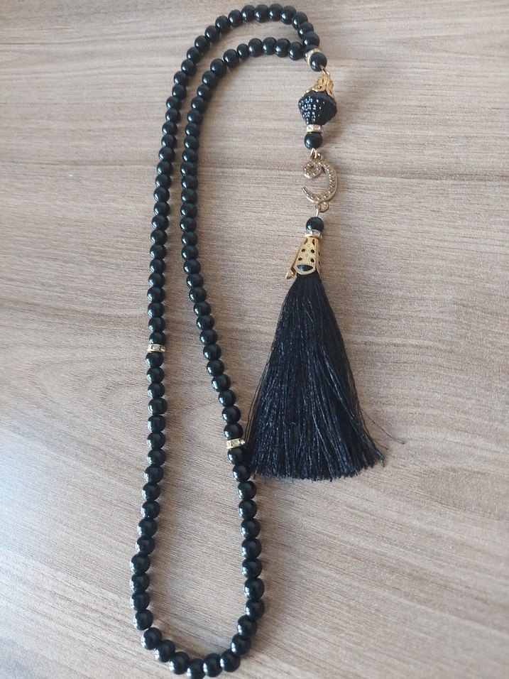 99 lu siyah tesbih - Görsel 4