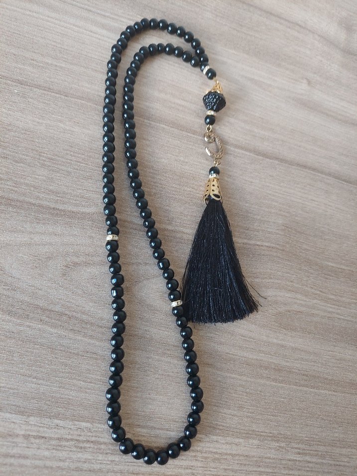 99 lu siyah tesbih - Görsel 3