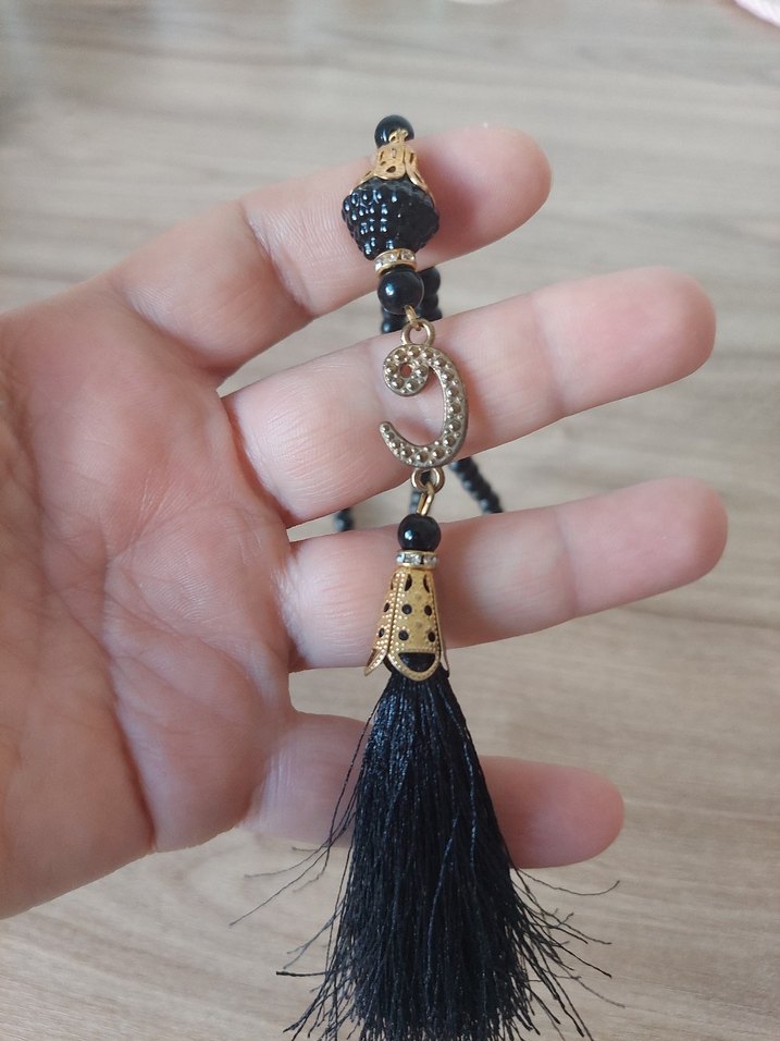 99 lu siyah tesbih - Görsel 5