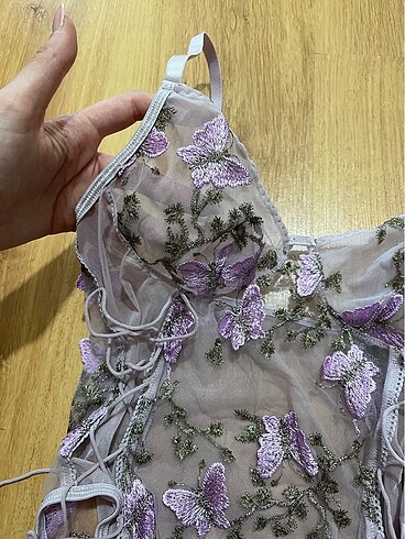 Diğer bodysuit sütyen külot
