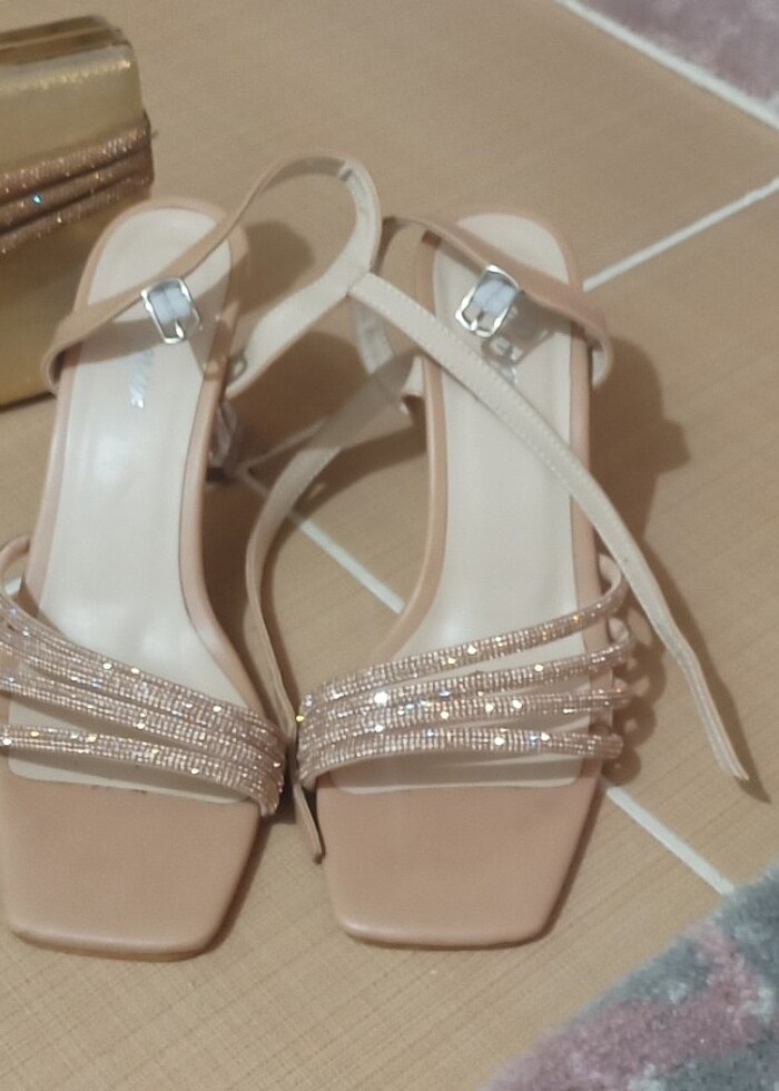 Abiye çanta ve ayakkabı - Görsel 2