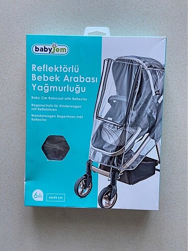 Babyjem bebek arabası yağmurluğu