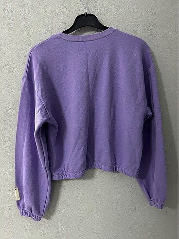 13-14 Yaş Beden mor Renk Defacto kız çocuk sweatshirt