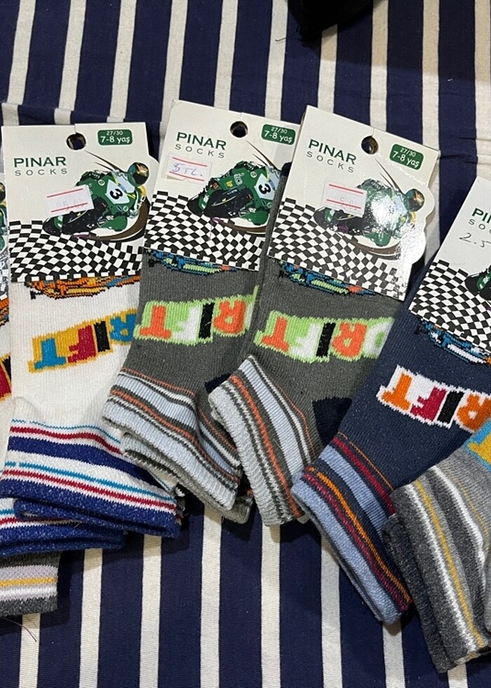 7-8 yaş erkek çocuk çorap - Görsel 2