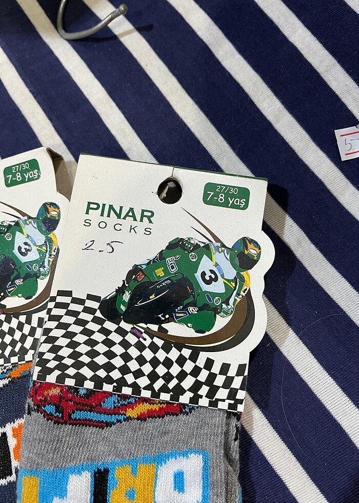 7-8 yaş erkek çocuk çorap - Görsel 4