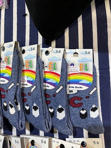 5-6 yaş erkek çocuk çorap - Görsel 5
