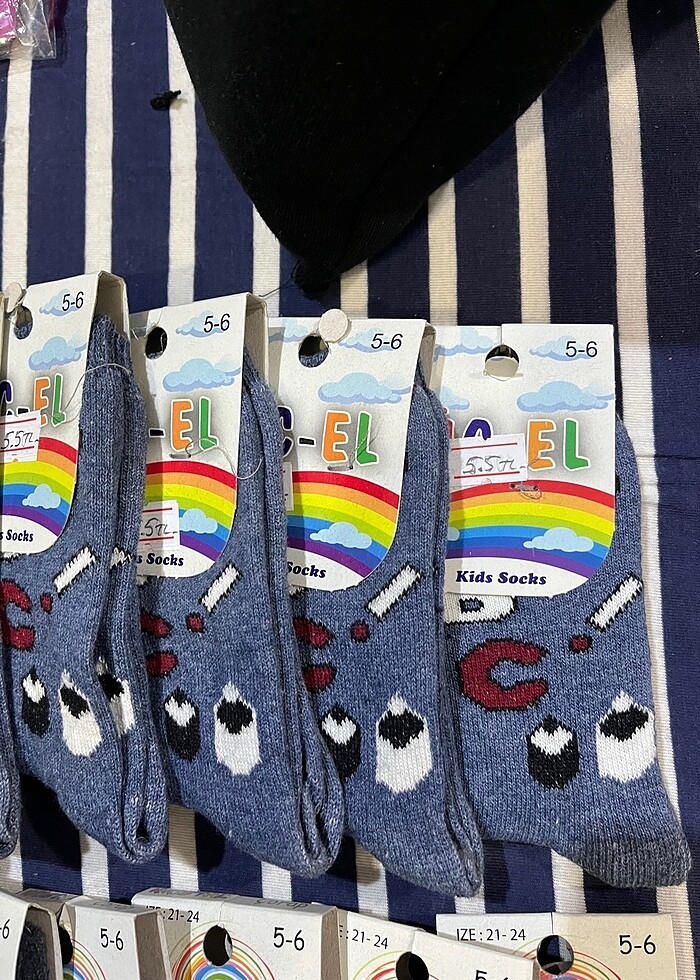 5-6 yaş erkek çocuk çorap - Görsel 5
