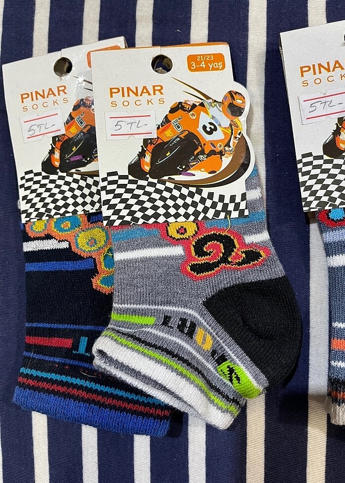 3-4 YAŞ ERKEK ÇOCUK ÇORAP - Görsel 3