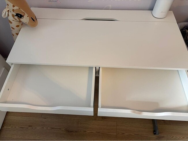 Beden Ikea alex beyaz çalışma masası 132x58 cm