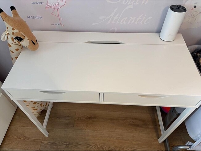 Ikea Ikea alex beyaz çalışma masası 132x58 cm