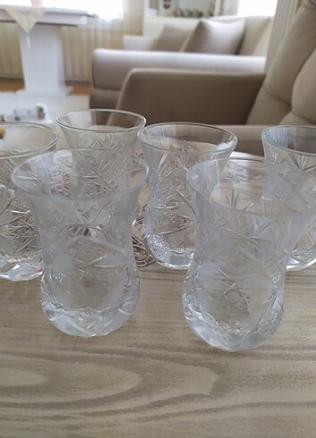 Kristal çay bardağı 
