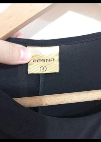 Diğer Siyah Uzun Kollu Tesettür Elbise