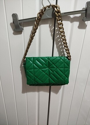Yeşil zara model canta 