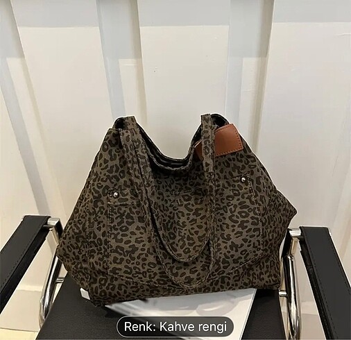 Leopar çanta