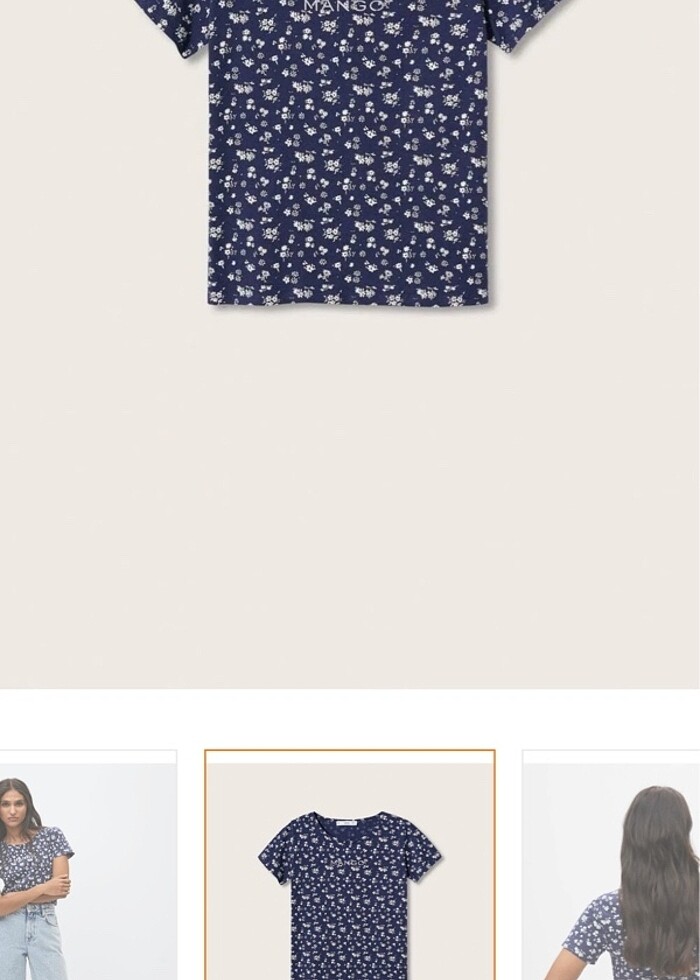 Mango tişört - Görsel 2