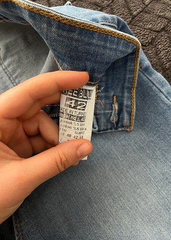 Kadın Slim Fit Midi Boy Denim Jean - Görsel 5