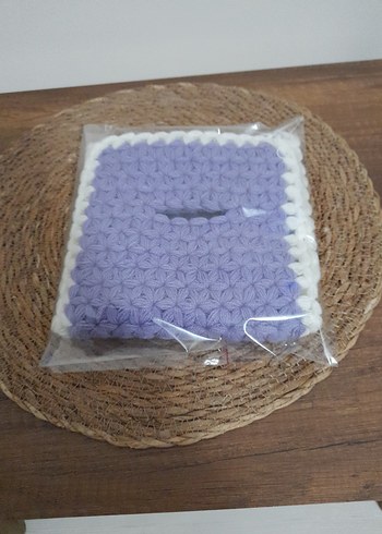 Mor Pastel Renk El Yapımı Banyo lif'i - Görsel 4