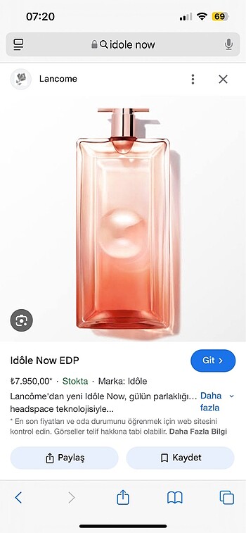 Lancome Idole Now EDP 100Ml
