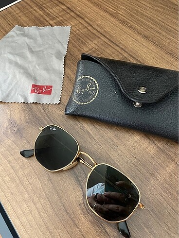 Rayban Geometrik Metal Gözlük