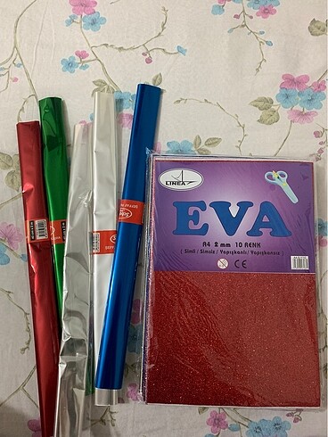 EVA kağıt ve kitap kaplıkları