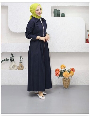 Zara Denim elbise