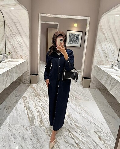 Zara Denim elbise