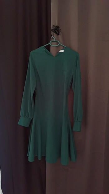 Yeşil renk 38 beden elbise