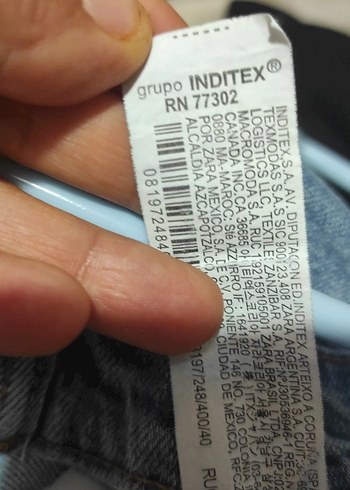40 Beden Kadın Gri Mavi Normal Kesim Midi Kot Pantolon
