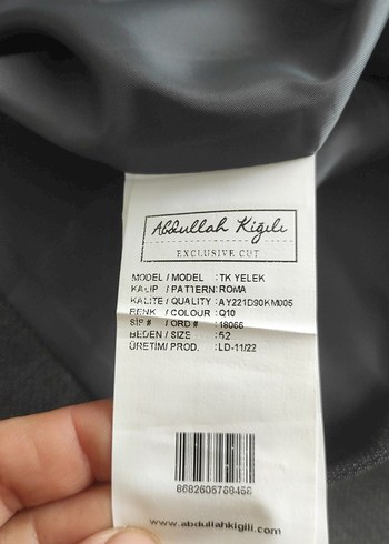 Gri Düğmeli Erkek Yelek - Görsel 4