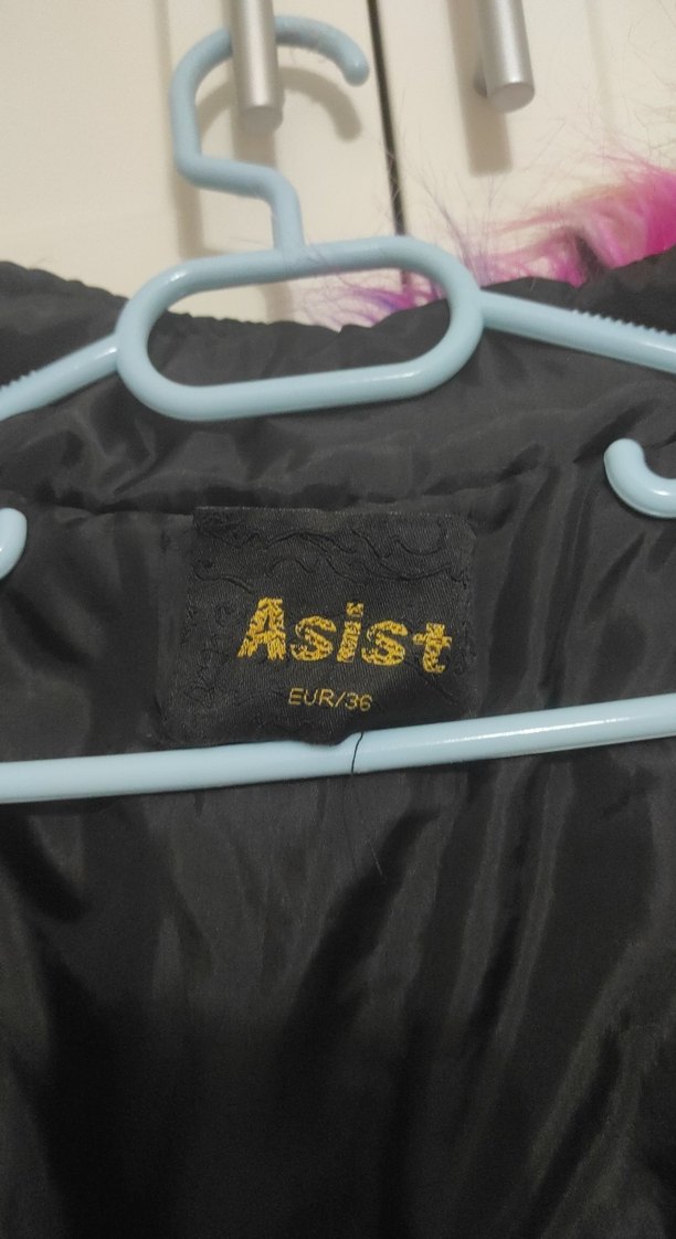 Çiçek Desenli kız çocuk mont - Görsel 3