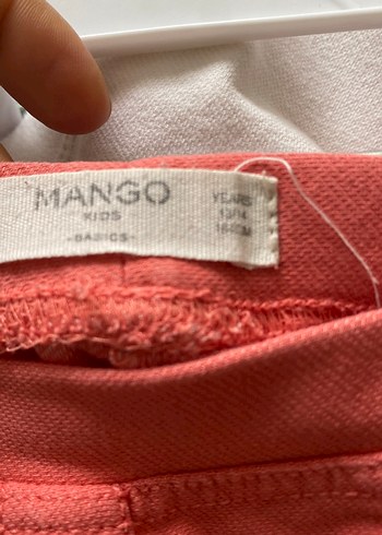 Kız Çocuk Kırmızı Dar Kesim Tayt - Görsel 6