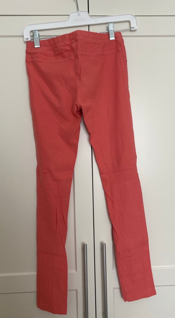 Kız Çocuk Kırmızı Dar Kesim Tayt - Görsel 5