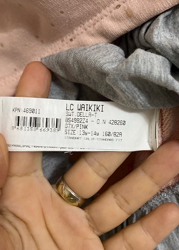 Kız Çocuk Pembe Fırfırlı Sweatshirt - Görsel 4