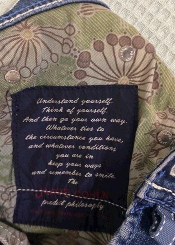 Jacob Cohen Lacivert Baskılı Erkek Kot Pantolon - Görsel 5