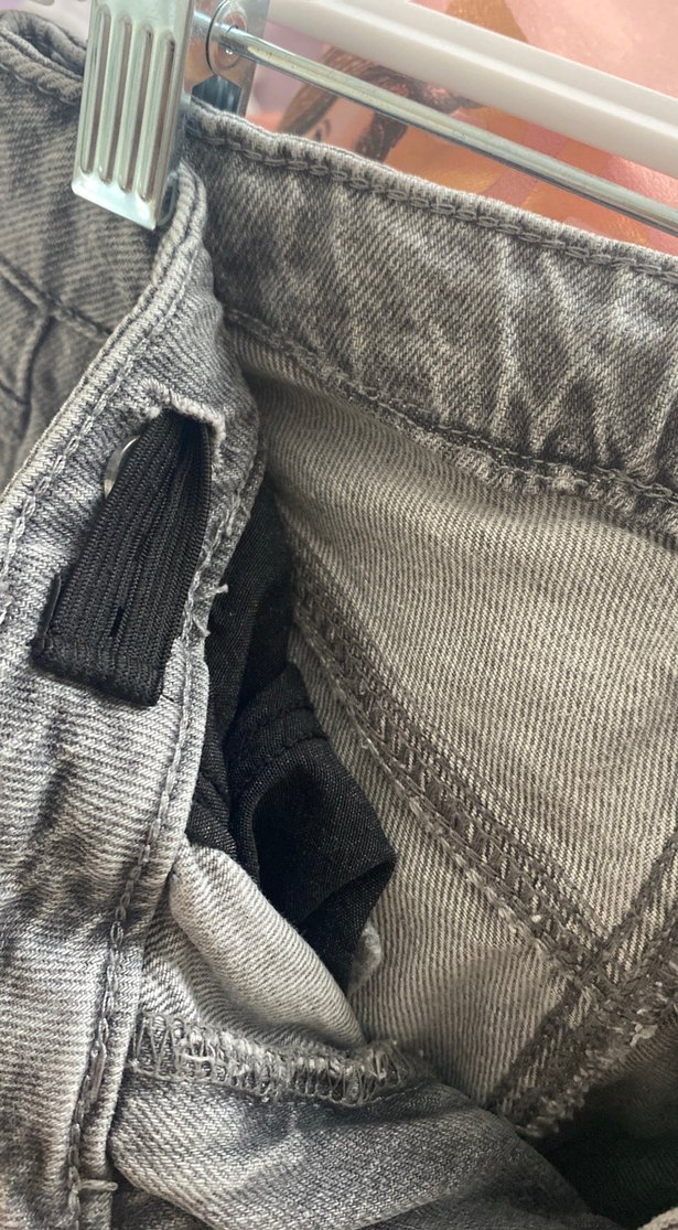 Gri kız çocuk  kot pantolon - Görsel 5